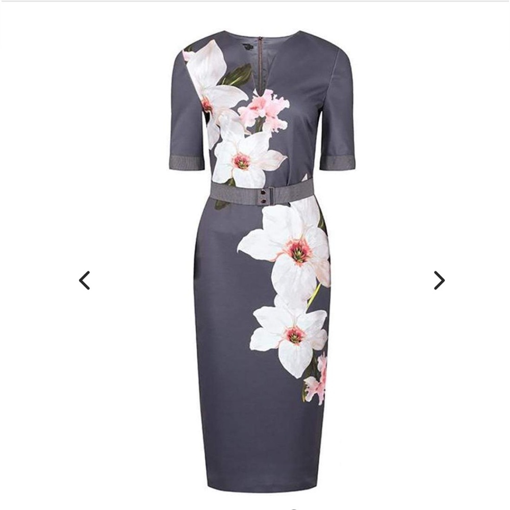 TED BAKER BISSLEE CHATSWORTH BODYCON